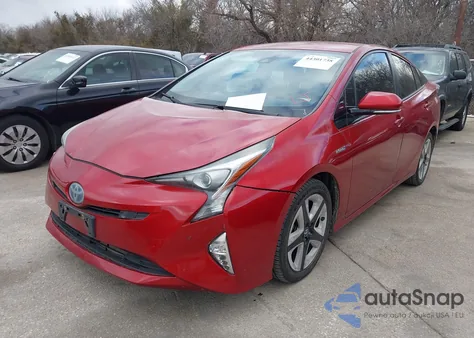 2018 Toyota Prius Four Touring z USA, uszkodzony, nr VIN JTDKARFUXJ3061750